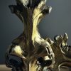 Bronze skull of a hippopotamus