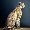 Opgezette Cheetah Opgezette Cheetah