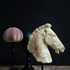 Replica marmeren paardenhoofd. Replica marmeren paardenhoofd.