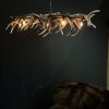 Lamp van gewei