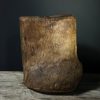 Antieke houten pot Antieke houten pot