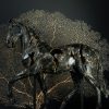 Replica marmeren paard Replica marmeren paard