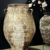 Antieke terracotta kruik XXL Antieke terracotta kruik XXL