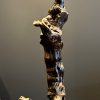 Grote staande druivenhout lamp Grote staande druivenhout lamp