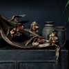 Decoratief gedroogd palmblad