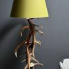 Staande gewei lamp Staande gewei lamp