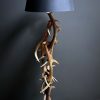 Staande gewei lamp Staande gewei lamp