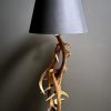 Staande gewei lamp Staande gewei lamp
