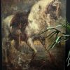 Schilderij. A Grey Horse - Anthony van Dyck Schilderij. A Grey Horse - Anthony van Dyck