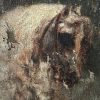 Schilderij. A Grey Horse - Anthony van Dyck Schilderij. A Grey Horse - Anthony van Dyck
