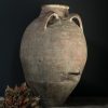 Antieke grote terracotta kruik