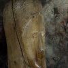 Primitief houten beeld