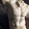 Beeld De Gladiator, marmeren replica. Beeld De Gladiator, marmeren replica.