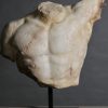 Vechtende Gladiator (Agasias- Louvre), marmeren replica.
