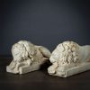 Paar Italiaanse leeuwen Paar Italiaanse leeuwen