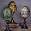 Ei van geëmailleerd glas - op voet Ei van geëmailleerd glas - op voet