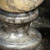 Set van 3 grijs marmeren bollen