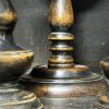 Set van 5 Versteend Houten Ballen