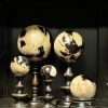 Set van 5 Versteend Houten Ballen