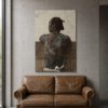 Schilderij  "Japanese Tattoo - Unknown Artist".