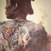 Schilderij "Japanese Tattoo - Unknown Artist". Schilderij "Japanese Tattoo - Unknown Artist".