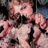 Anamorphose ''Amy und Blake'' unter Glaskuppel Anamorphose ''Amy und Blake'' unter Glaskuppel
