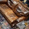 Vintage lederen "Ralph Lauren" bank Vintage lederen "Ralph Lauren" bank