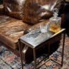 Vintage lederen "Ralph Lauren" bank Vintage lederen "Ralph Lauren" bank