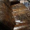 Vintage lederen "Ralph Lauren" bank Vintage lederen "Ralph Lauren" bank