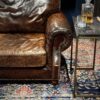 Vintage lederen "Ralph Lauren" bank Vintage lederen "Ralph Lauren" bank