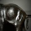 Antieke lederen olifant Antieke lederen olifant