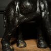 Antieke lederen olifant Antieke lederen olifant