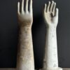 Vintage porseleinen handschoen mal hand