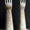 Vintage porseleinen handschoen mal hand