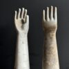 Vintage porseleinen handschoen mal hand