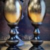 Gouden eieren op sokkel Gouden eieren op sokkel