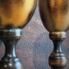 Gouden eieren op sokkel Gouden eieren op sokkel