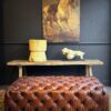 Chesterfield poef