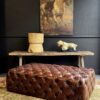 Chesterfield poef