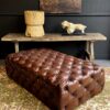 Chesterfield poef