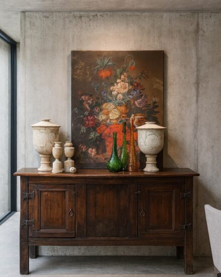 Antiek spaanse dressoir
