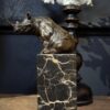 Neushoorn brons Neushoorn brons