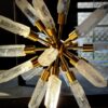 Alchemistische ster in kwarts punten