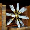 Alchemistische ster in kwarts punten