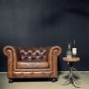 Vintage Chesterfield Fauteuil Vintage Chesterfield Fauteuil