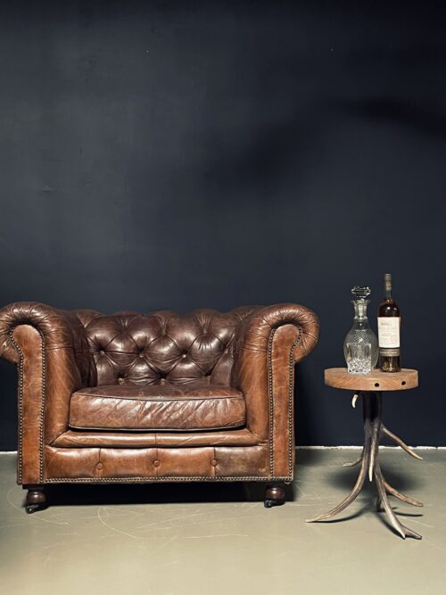 Vintage Chesterfield Fauteuil
