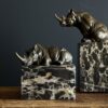 Neushoorn brons Neushoorn brons
