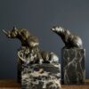 Neushoorn brons Neushoorn brons