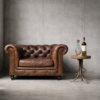 Vintage Chesterfield Fauteuil