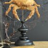Krab op houten voet